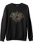 Lordd T-Shirt Metallica - Saw Blade Siyah Erkek Kalın Sweatshirt 1