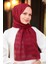 - Şerit Detaylı Bordo Şal 5305BR 2