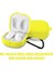Samsung Galaxy Buds 2 Mat Silikon Kılıf Sarı 2