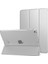 Apple iPad Mini 1.2.3. Nesil Uyumlu Fuchsia Smart Cover Standlı Katlanabilir Akıllı 1-1 Tablet Kılıfı - Beyaz 1