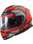 Storm Faster Mat Kırmızı-Tıtanıum Kask L 1