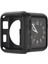Apple Watch Uyumlu (44MM) Siyah Önü Açık Yumuşak Koruyucu Kılıf 1