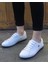 Jojo Beyaz Kadın Hakiki Deri Sneaker Ayakkabı V13 2