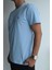 Penye Erkek Bisiklet Yaka Kısa Kollu BebeMavi T-Shirt,OT-BT-21003 3