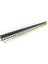 90 Derece 40 Pin Tek Sıra Erkek Header 2.54 mm - Siyah 1