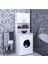 layn Banyo Dolabı Çamaşır Makinesi Dolabı Beyaz 1