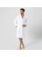 Solid Unisex Bornoz Beyaz 5