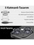 Iphone 13 - 13 Mini 3D Metal Çerçeveli Kamera Lens Koruyucu 3