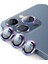 Iphone 13 Pro -13 Pro Max 3D Metal Çerçeveli Kamera Lens Koruyucu 1