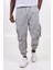 Erkek Gri Jogger Pantolon Oversize - K1332 1