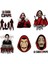 La Casa De Papel Sticker Defter Ajanda Planner Laptop Sticker Seti, A4 1
