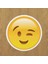 Zobarmarkt Göz Kırpan Emoji Sticker Defter Ajanda Planner Laptop Sticker 5 cm 1