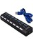 4581 7 Port USB 3.0 Hub Çoklayıcı Çoğaltıcı Switch 1