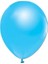 Metalik Açık Mavi Balon 12 Inch 20 Adet 1