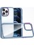 iPhone 13 Pro Max Için Akrilik + Tpu Telefon Kılıfı - Açık Mavi (Yurt Dışından) 1