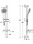 Fold S Banyo Bataryası A42535+ Artema Samba 3f Sürgülü Duş A45680 5