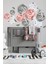 Rengarenk Popüler Çiçekler Duvar Sticker Setleri 1