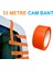 Turuncu Cam Montaj Bandı 45 mm Pvc Bant Tamir Bandı - 30 Metre 1