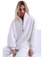 Özel Tasarım Fermuarlı Dik Yakalı Beli Büzgülü Rahat Sweatshirt 2