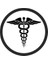 Doktor Logosu Sticker Yapıştırma 10 cm 2'li 1