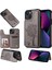 Kedi Ağacı Kabartma Desen Kılıf iphone 13 Mini Gri 2