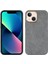 Iphone 13 Mini Gri Için Pürüzlü Pu Durumda 1