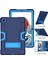 Samsung Galaxy Tab A7 10.4 (2020) T500 Pc Kılıfı Donanma Mavi + Mavi 4