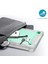 Samsung Galaxy Tab A7 10.4 (2020) Silikon + Pc Kılıfı Gri + Yeşil 4