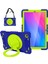 Samsung Tab A7 10.4 (2020) T500 / T505 Pc + Silikon Kılıf Lacivert + Çim Yeşil 1