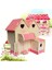 3D Yapboz Çocuklar Eğitim Oyuncak Ev - Pembe Ev (Yurt Dışından) 1