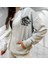 Kapüşonlu Japon Ejderha Baskılı Tam Fermuarlı Oversize Dış Mekan Kadın Ceket-Sweatshirt 2
