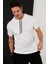 Pamuklu Kapüşonlu Slim Fit T Shirt Erkek T Shirt 5412021 1