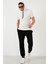 Pamuklu Kapüşonlu Slim Fit T Shirt Erkek T Shirt 5412021 5