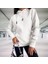 Kapüşonlu 4 Iplik Çok Kalın Tam Kışlık Oversize Kadın Sweatshirt 2
