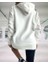 Kapüşonlu 4 Iplik Çok Kalın Tam Kışlık Oversize Kadın Sweatshirt 3