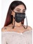 Boyundan Askılı Yıkanabilir Taşlı Maske T-3 Siyah 1