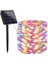Solar Güneş Enerji Dış Bahçe 8 Modlu 20METRE Düz 200 LED Rgb Aydınlatma 1