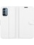 puluz Oneplus Nord N200 5G Litchi Doku Flip Pu Kılıf Için Beyaz (Yurt Dışından) 2
