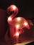 Dekoratif 3D LED Flamingo 22 cm 1