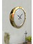 36 cm Gold Metal Modern Duvar Saati 4