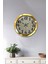 36 cm Gold Metal Retro Duvar Saati 2