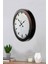 36 cm Siyah Metal Sayısız Duvar Saati 3