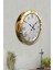 36 cm Gold Metal Retro Duvar Saati 4