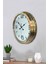 40 cm Gold Metal Klasik Duvar Saati 3