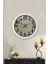 36 cm Beyaz Metal Retro Duvar Saati 2