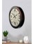 36 cm Siyah Metal Retro Duvar Saati 3
