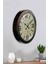 36 cm Siyah Metal Retro Duvar Saati 4