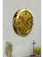 36 cm Gold Metal Maps Duvar Saati 4