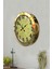 36 cm Gold Metal Sarı Duvar Saati 3