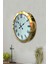 36 cm Gold Metal Romen Sayılı Duvar Saati 3